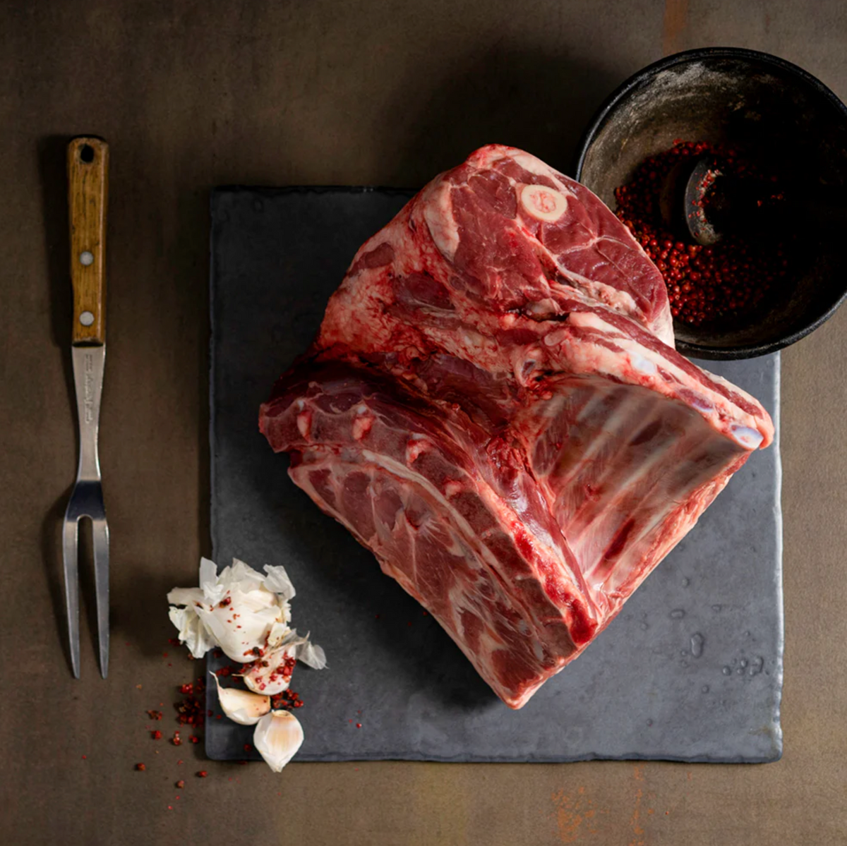 • RIB RACK & SHOULDER BOX • 1/4 LAMB • RIBS SHOULDER LOIN CHOPS SHANKS & GROUND • 15 POUNDS
